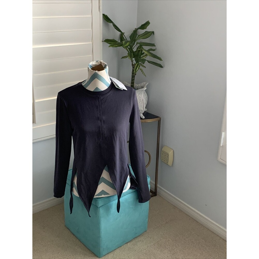 Athleta Gray Nirvana Side Tie Samsara Sweatshirt Size XS New With Tag
